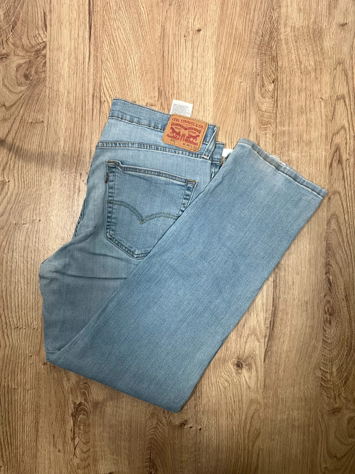 Jean Levi's 541 W36 L32 Athletic Taper Délavé Clair  Lvh 182